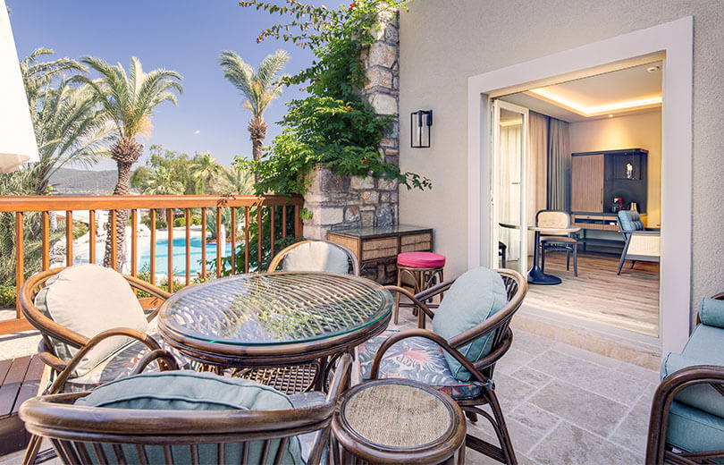 İki Yatak Odalı Suite - Balkon